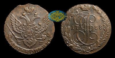 5 Копеек 1788 года, ЕМ