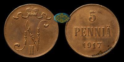 5 Пенни 1917 года