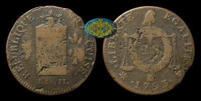 2 Соля 1793 года, B