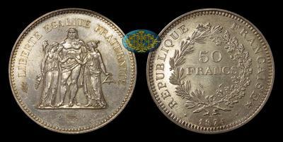 50 Франков 1974 года