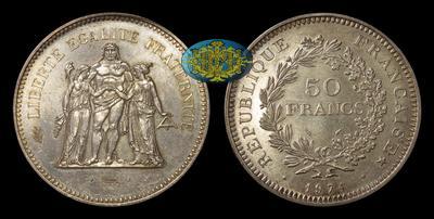 50 Франков 1974 года