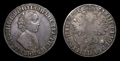 Рубль 1705 года