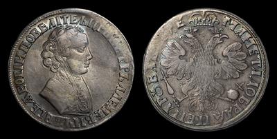 Рубль 1705 года