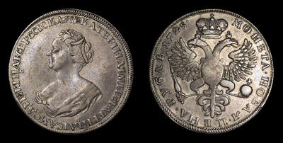 Рубль 1725 года