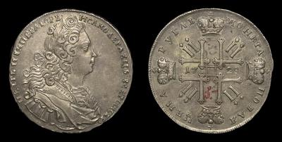 Рубль 1728 года