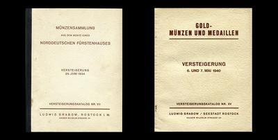 Подборка каталогов аукционного дома «Ludwig Grabow» (Росток / Германия)