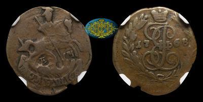 Полушка 1768 года, ЕМ