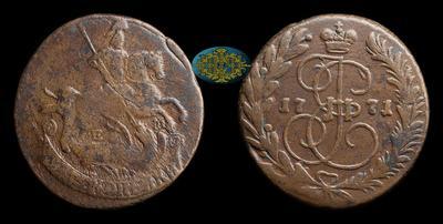 2 Копейки 1771 года, ЕМ