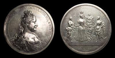 Медаль 1730 года 