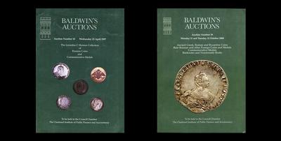 Подборка аукционных каталогов “Baldwin’s Auctions” (Лондон / Великобритания)