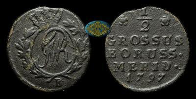 1/2 Гроша 1797 года, B