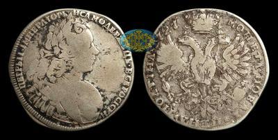 Полтина 1727 года, СПБ