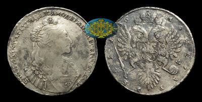 Рубль 1736 года