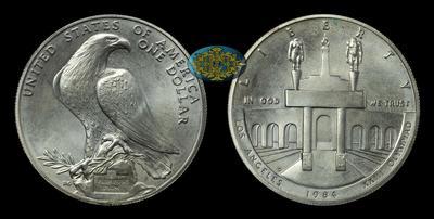 Доллар 1984 года, D. 