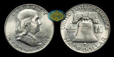 1/2 Доллара 1960 года, D. 