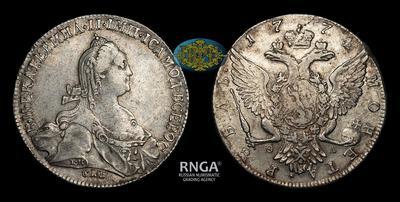 Рубль 1774 года, СПБ ТИ ОЛ