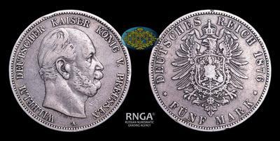 5 Марок 1876 года, A