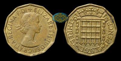 3 Пенса 1963 года, WG