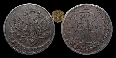 5 Копеек 1788 года, ЕМ