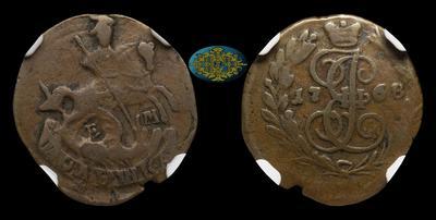 Полушка 1768 года, ЕМ