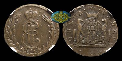 Копейка 1771 года, КМ 