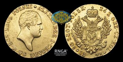 50 Злотых 1818 года, IB