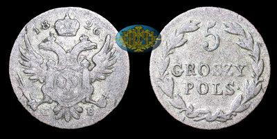 5 Грош 1826 года, IB