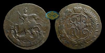 2 Копейки 1788 года, ММ