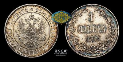 Марка 1892 года, L