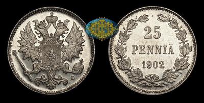 25 Пенни 1902 года, L