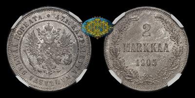 2 Марки 1905 года, L