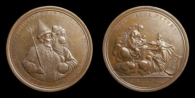 Медаль 1672 года 
