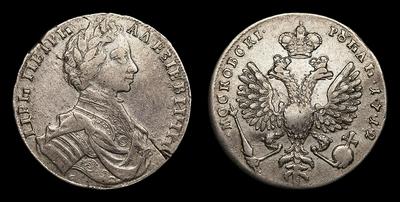 Рубль 1712 года, G