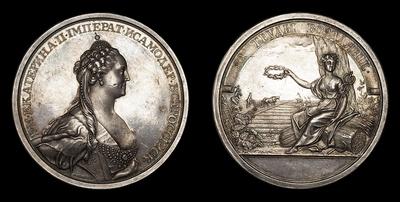 Медаль без даты (1768 год) 