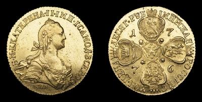 10 Рублей 1776 года, СПБ TI