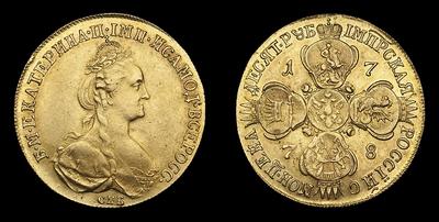 10 Рублей 1778 года, СПБ ТI
