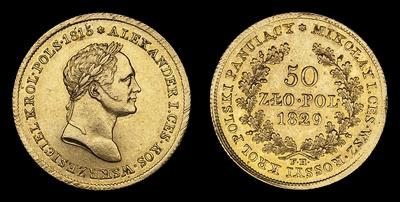 50 Злотых 1829 года, FH