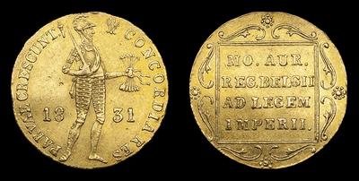 Дукат 1831 года. Польское восстание 1830-1831 годов