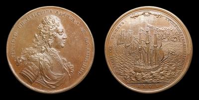 Медаль 1708 года “Адмирал Федор Апраксин”