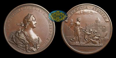Медаль 1762 года 