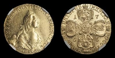 5 Рублей 1766 года, СПБ TI. Тип 1766-1772 годов