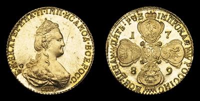 5 Рублей 1789 года, СПБ / Новодел