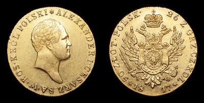 50 Злот 1817 года, IB