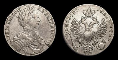 Рубль 1712 года, G