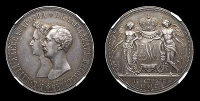 Рубль 1841 года, РЕЗАЛЪ ГУБЕ, СПБ НГ. 