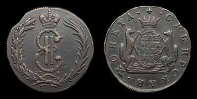 2 Копейки 1768 года, КМ 