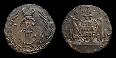 Денга 1768 года, КМ 
