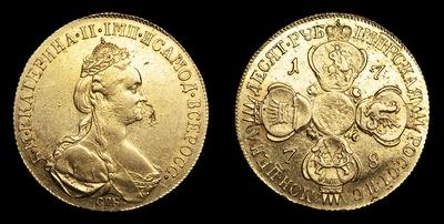 10 Рублей 1778 года, СПБ