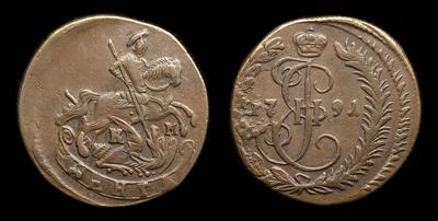 Денга 1791 года, КМ