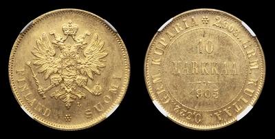 10 Марок 1905 года, L